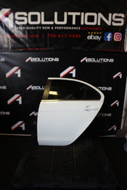 08-15 Mitsubishi Lancer Ralliart Rear Driver Door Shell OEM