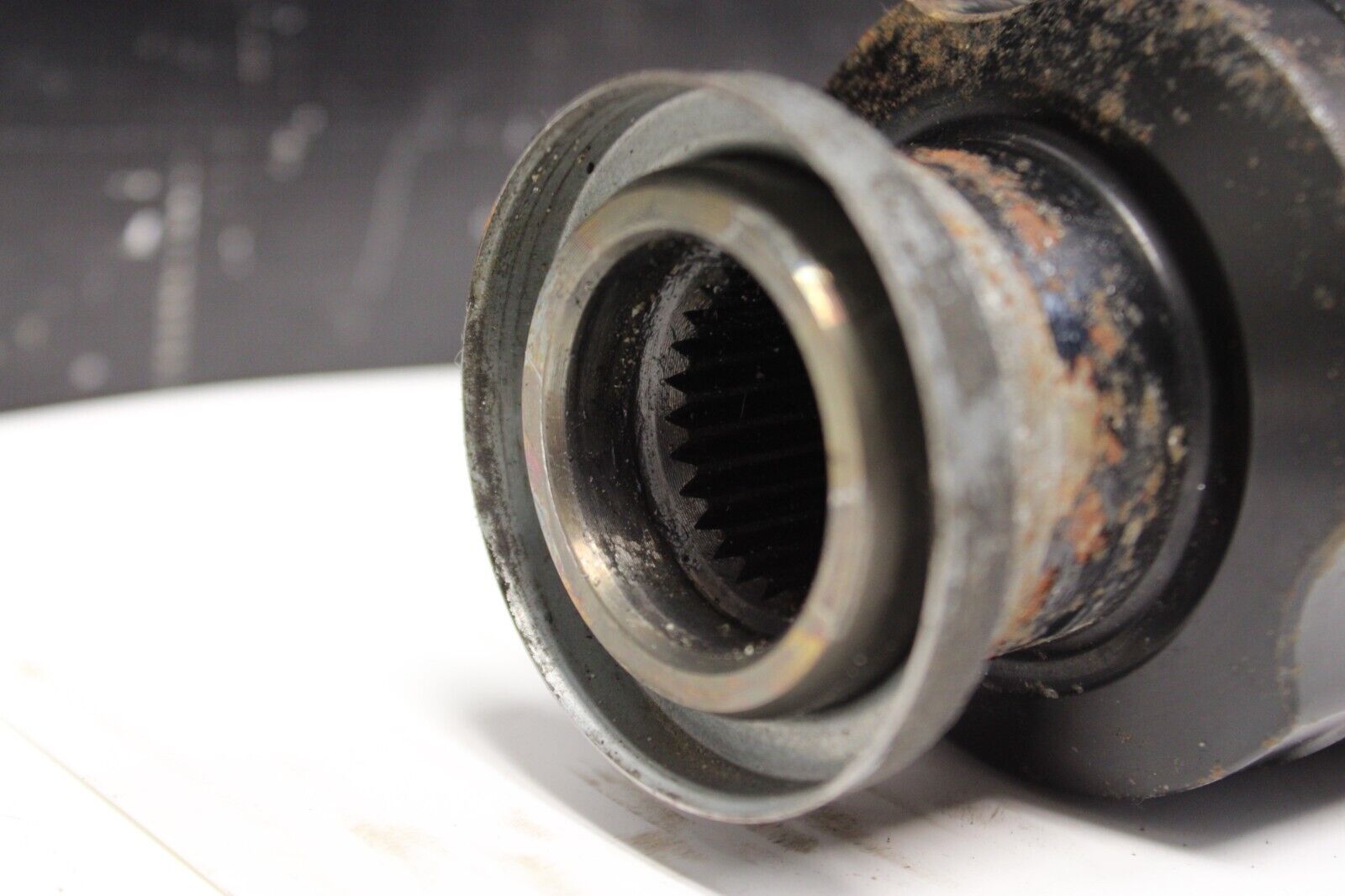 2010 MITSUBISHI LANCER RALLIART 4B11T OEM LH DRIVER FRONT AXLE SHAFT AXLE