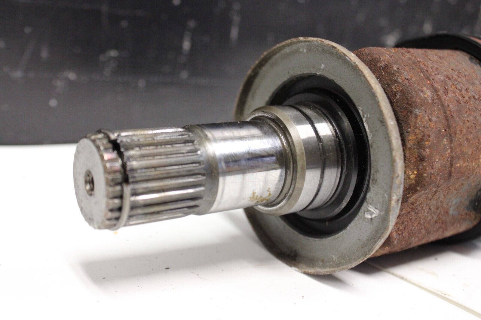 2010 MITSUBISHI LANCER RALLIART 4B11T OEM LH DRIVER REAR AXLE SHAFT AXLE