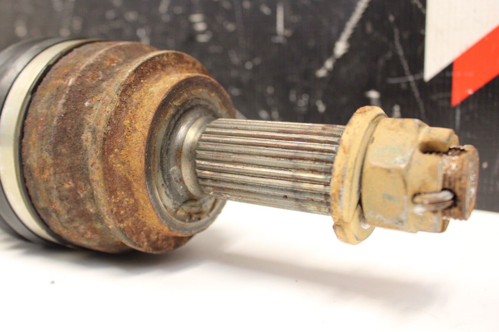 2010 MITSUBISHI LANCER RALLIART 4B11T OEM RH PASSENGER FRONT AXLE SHAFT AXLE