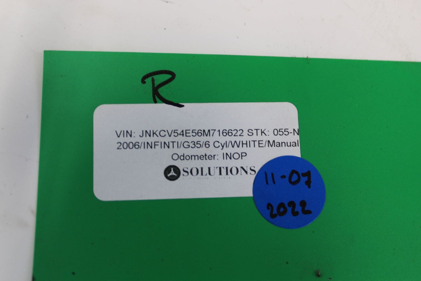 2003-2007 Infiniti G35 Coupe Rear Right Passenger Side Upper Control Arm OEM