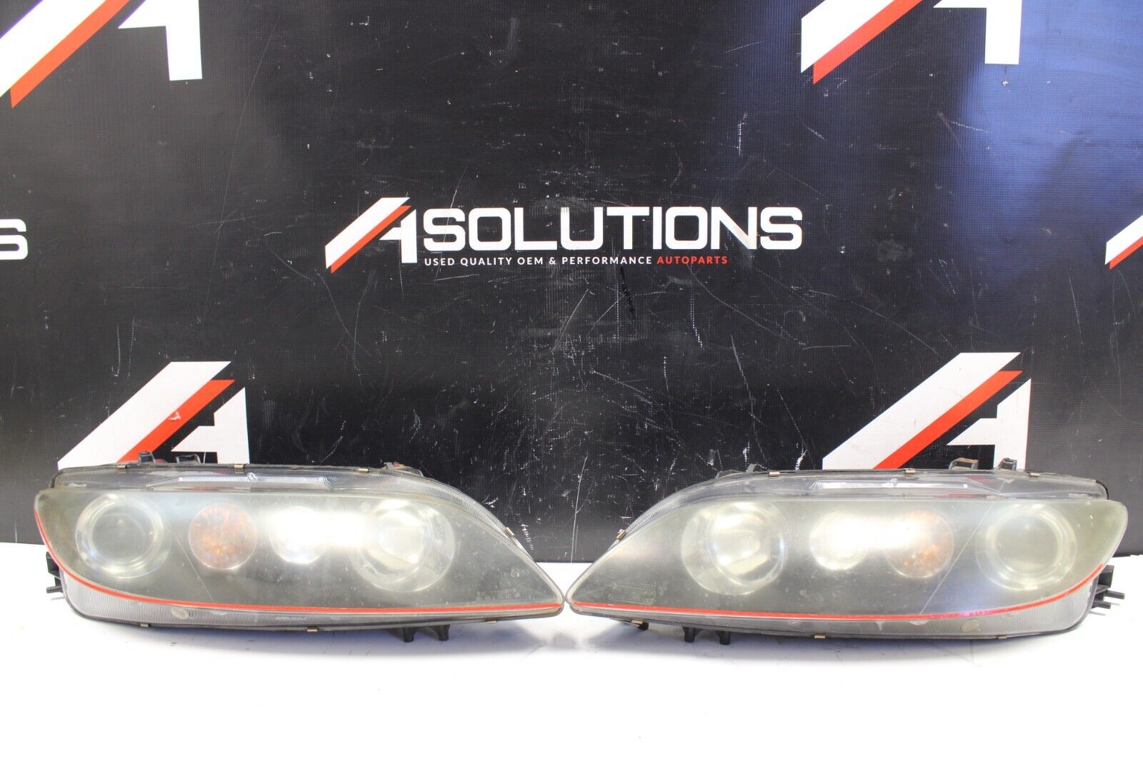 2006-2007 MAZDASPEED Mazda 6 Speed OEM Head Light Lamp HID Left Headlights Set