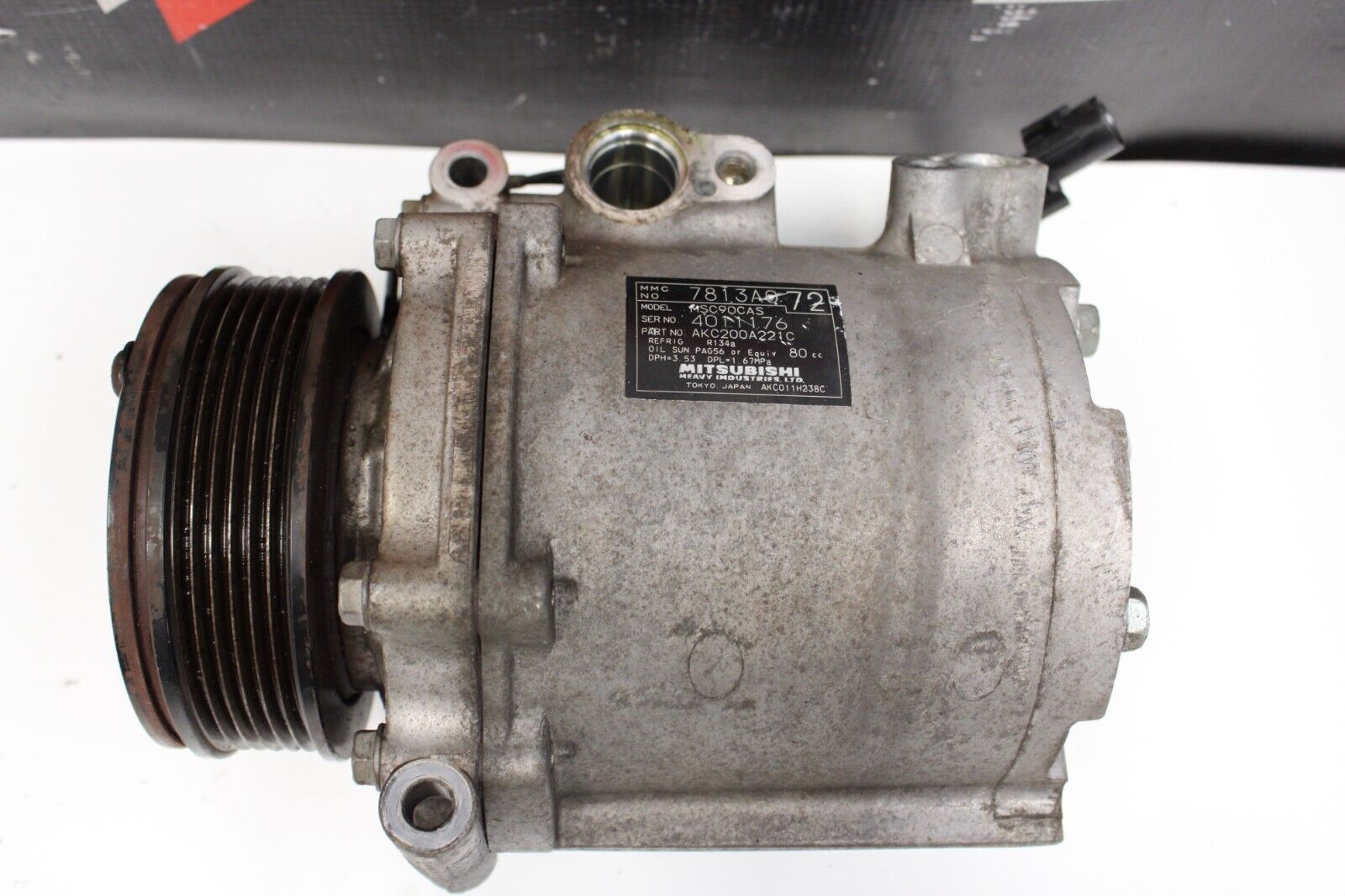 2008-2010 MITSUBISHI LANCER Evolution X EVO X Ralliart A/c AC Air Compressor