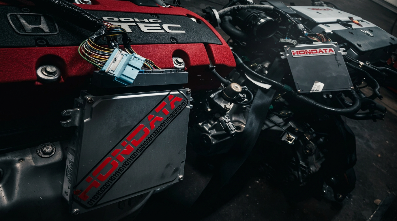 Honda K-series engine with Hondata ECU
