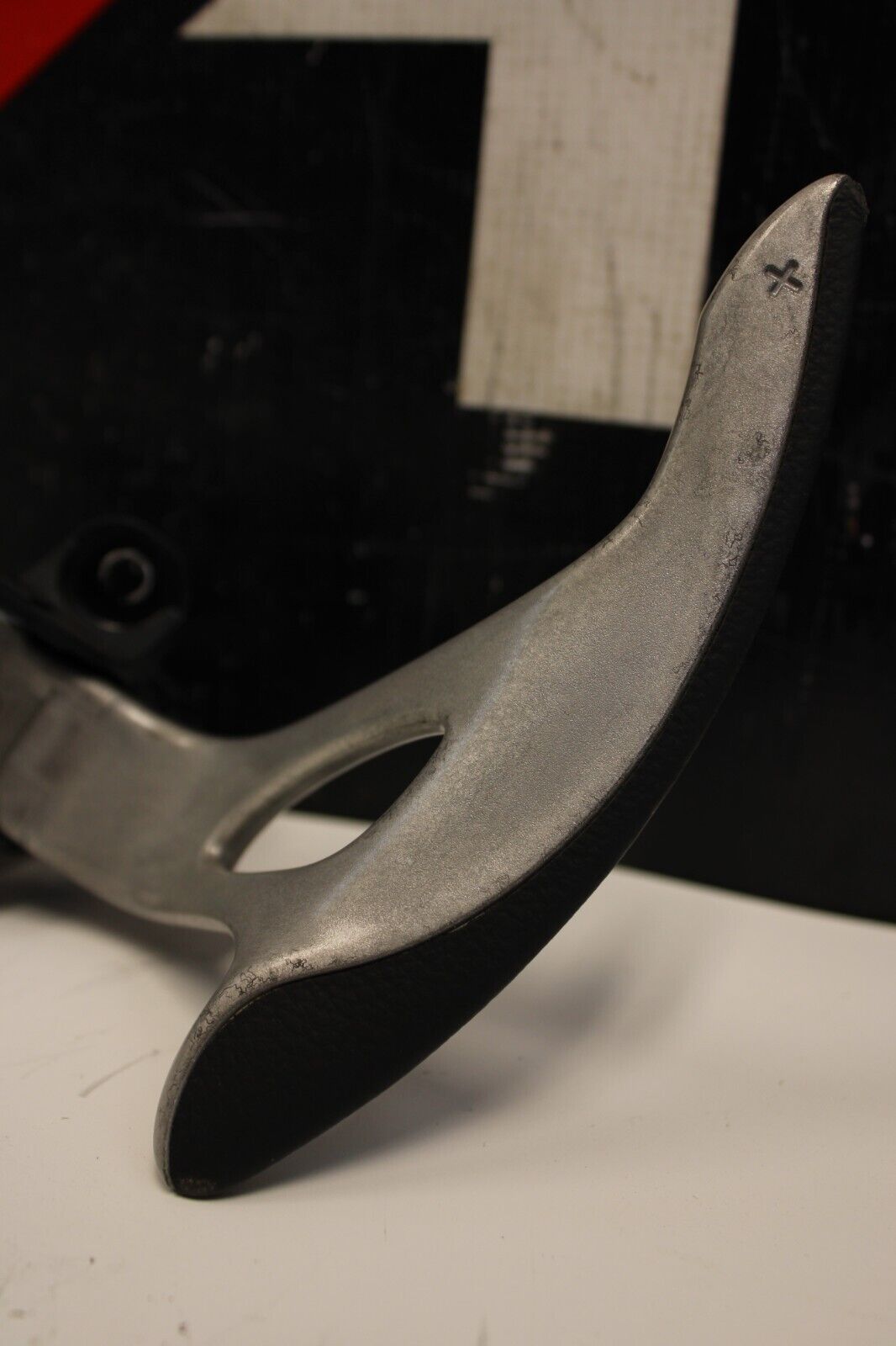 2013 NISSAN GT-R GTR R35 VR38 3.8L OEM STEERING WHEEL PADDLE SHIFTERS