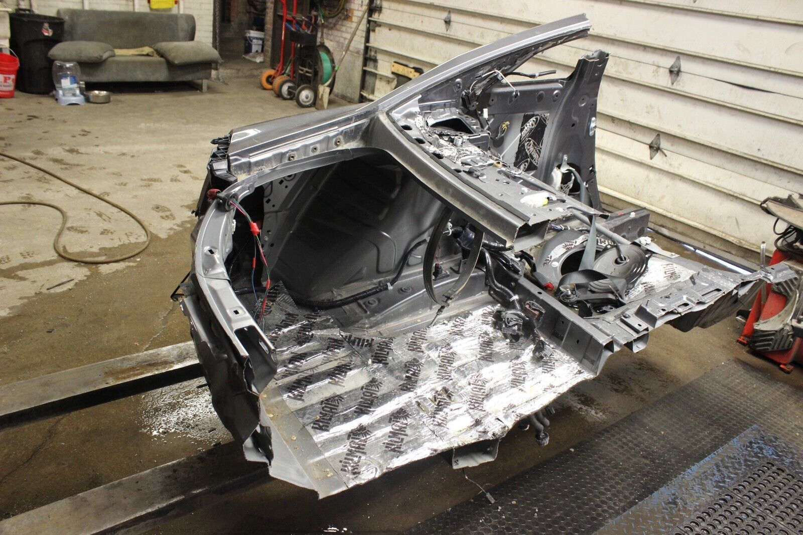 2009-2021 NISSAN GTR GT-R R35 REAR Driver LH QUARTER PANEL CUT OEM