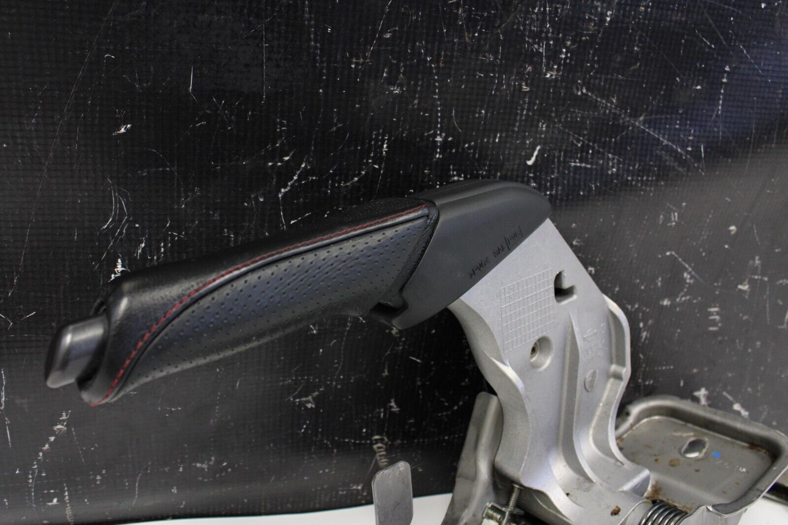 2013 Nissan R35 GTR Interior Leather Handbrake Hand Brake Lever Parking Brake