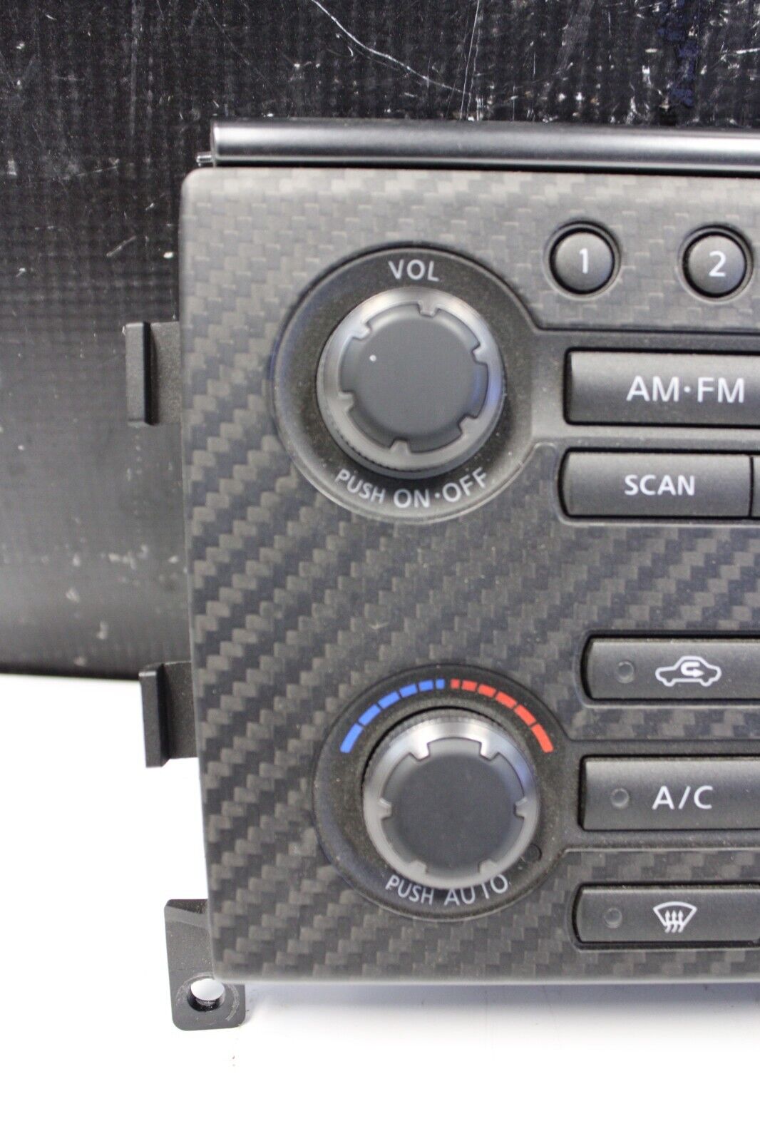 2014 NISSAN GT-R GTR R35 VR38 OEM A/C RADIO CONTROL PANEL DBA