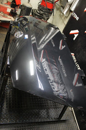 03-09 Nissan 350Z Convertible Trunk Lid Decklid BLACK