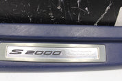 2000-2008 Honda S2000 Black RH Door Sill scuff plate OEM BLUE