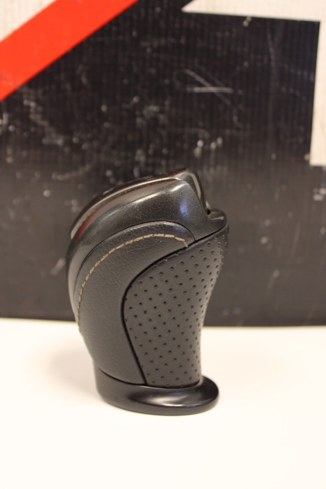 2014 NISSAN GT-R GTR R35 VR38 3.8L OEM BLACK LEATHER AUTOMATIC SHIFT KNOB