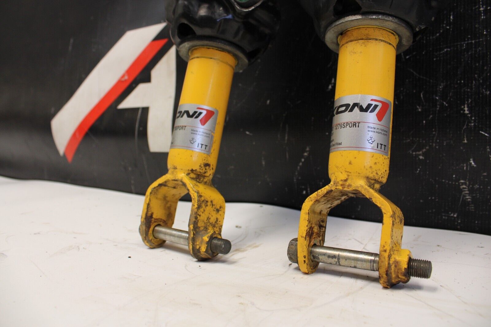 2000-2009 HONDA S2000 KONI YELLOW STRUTS W/ TEIN S TECH LOWERING SPRINGS SET