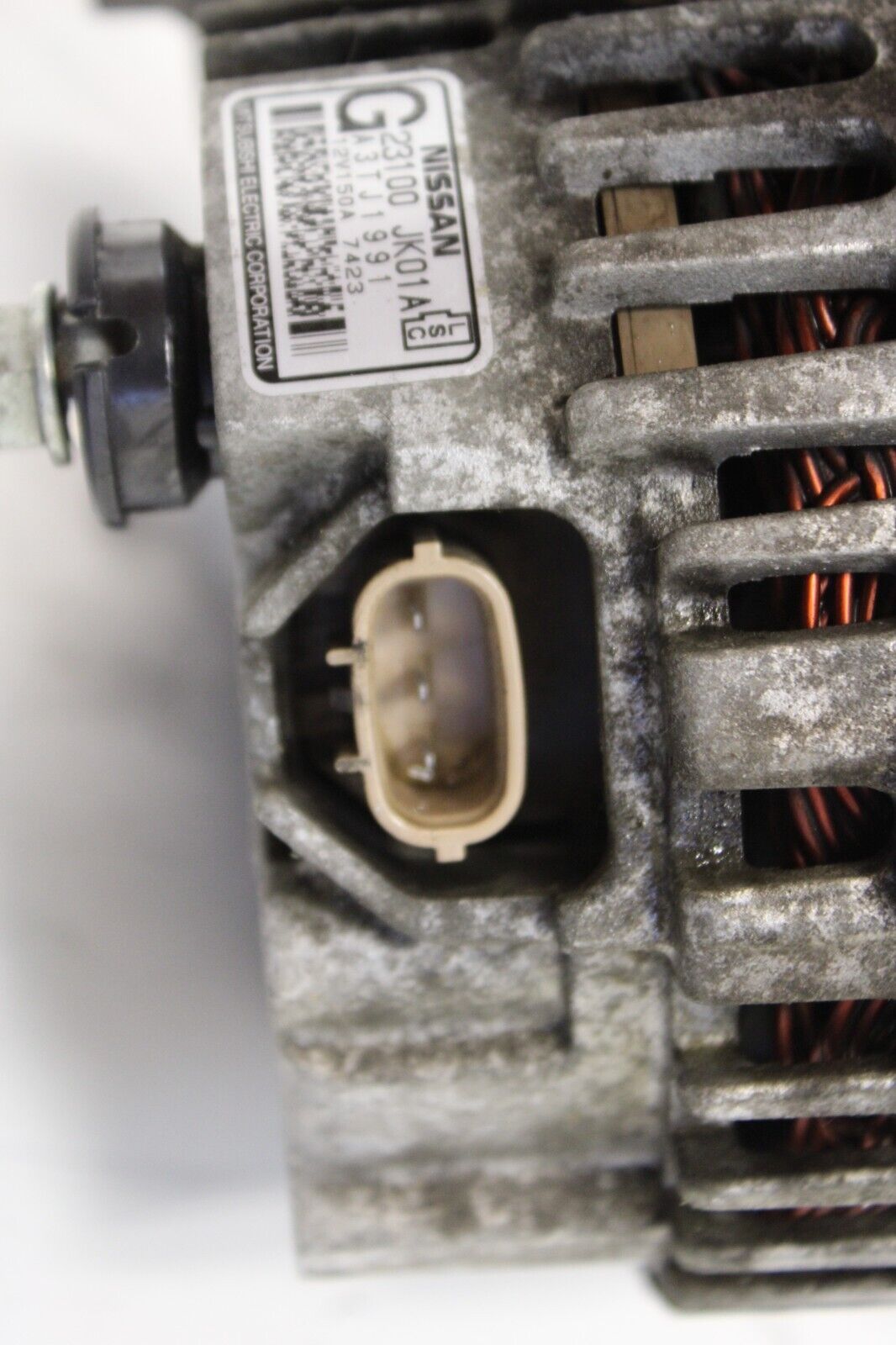 2007-2008 NISSAN 350Z VQ35HR 3.5L ALTERNATOR OEM 23100 JK01A