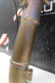2009-2021 GTR R35 GT-R AMS APLHA Driver Side Left Mid Pipe D Pipe Turbo Pipe