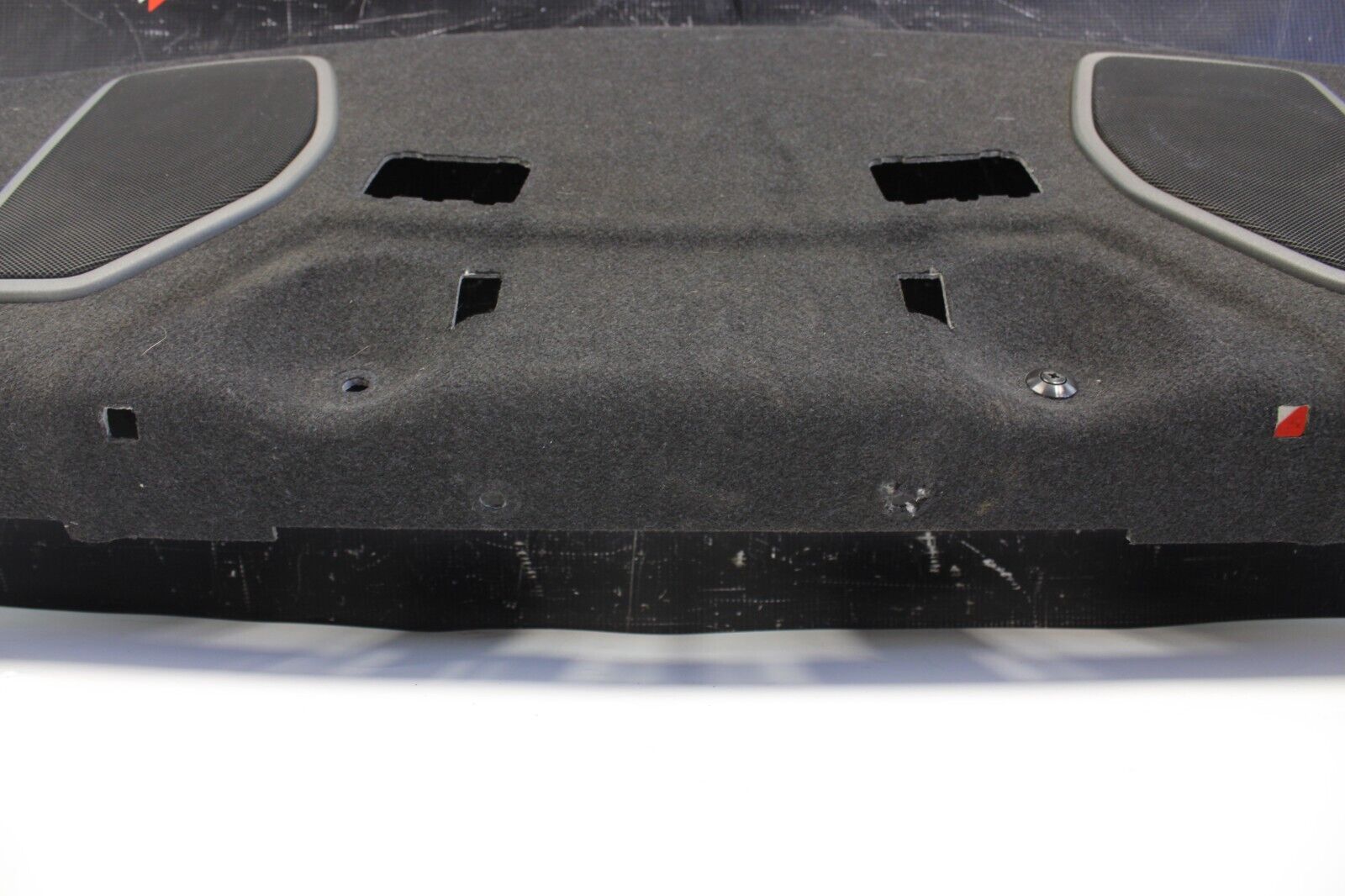 2009-2016 NISSAN GT-R R35 REAR DECKLID SPEAKER TRIM PANEL COVER OEM