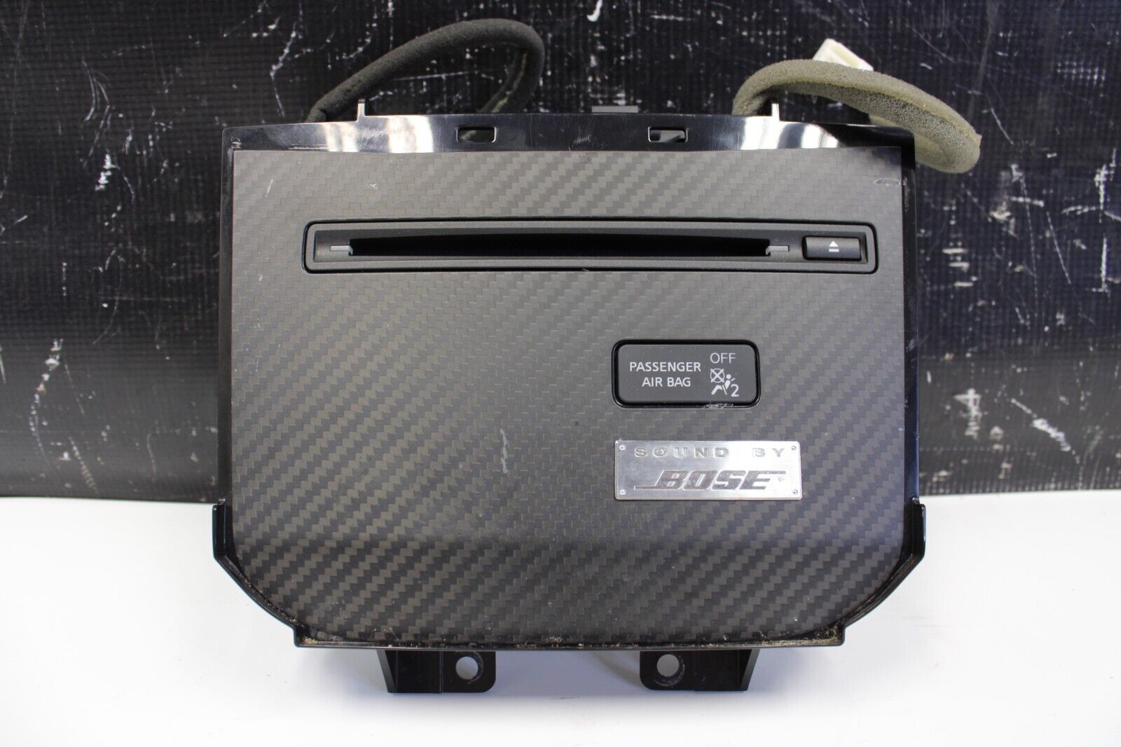 2014 NISSAN GT-R GTR R35 VR38 3.8L AWD CARBON FIBER OEM BOSE RADIO CD PLAYER
