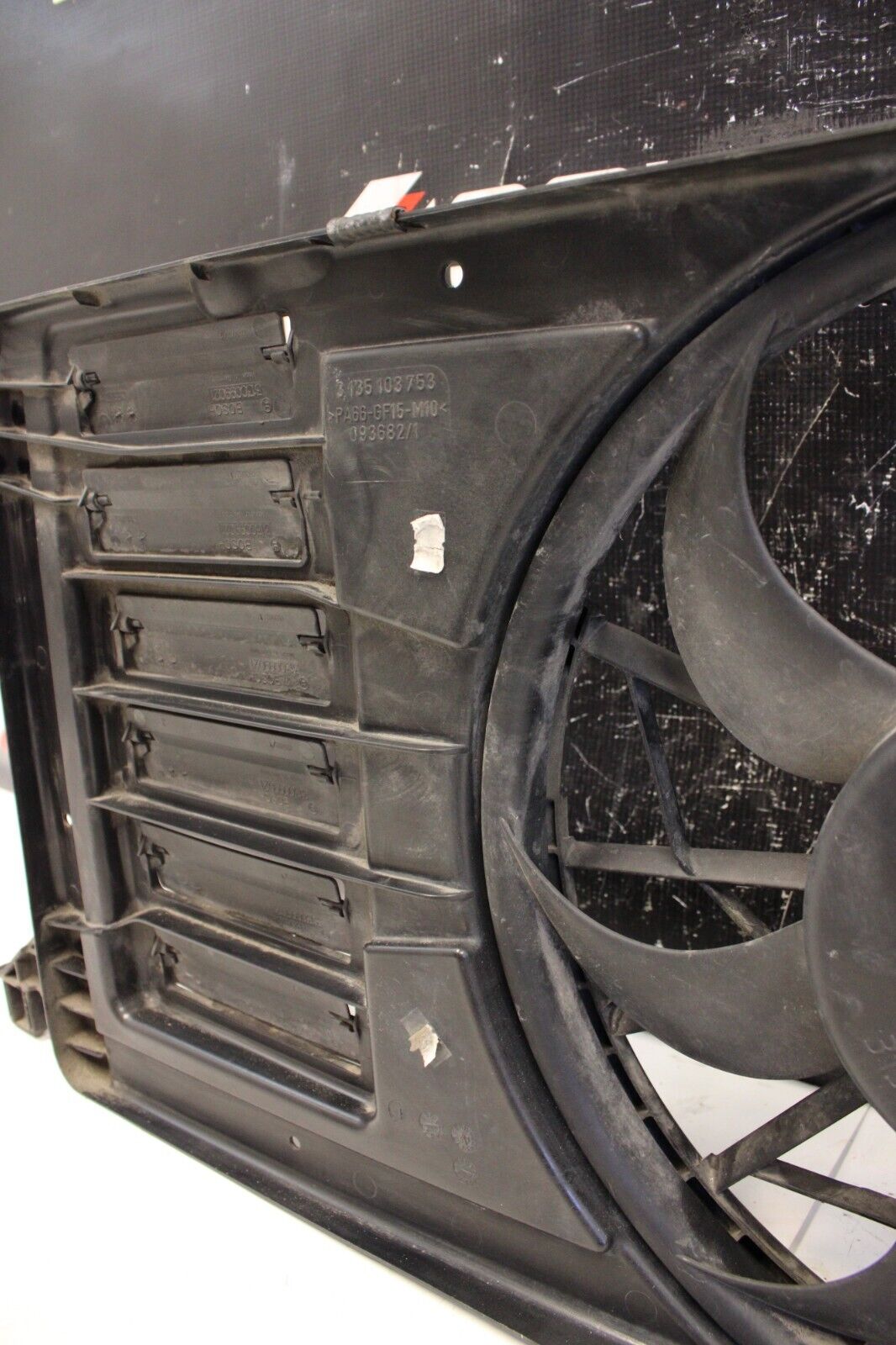 2007-2009 MAZDASPEED 3 OEM FACTORY RADIATOR FANS 2.3L MS3