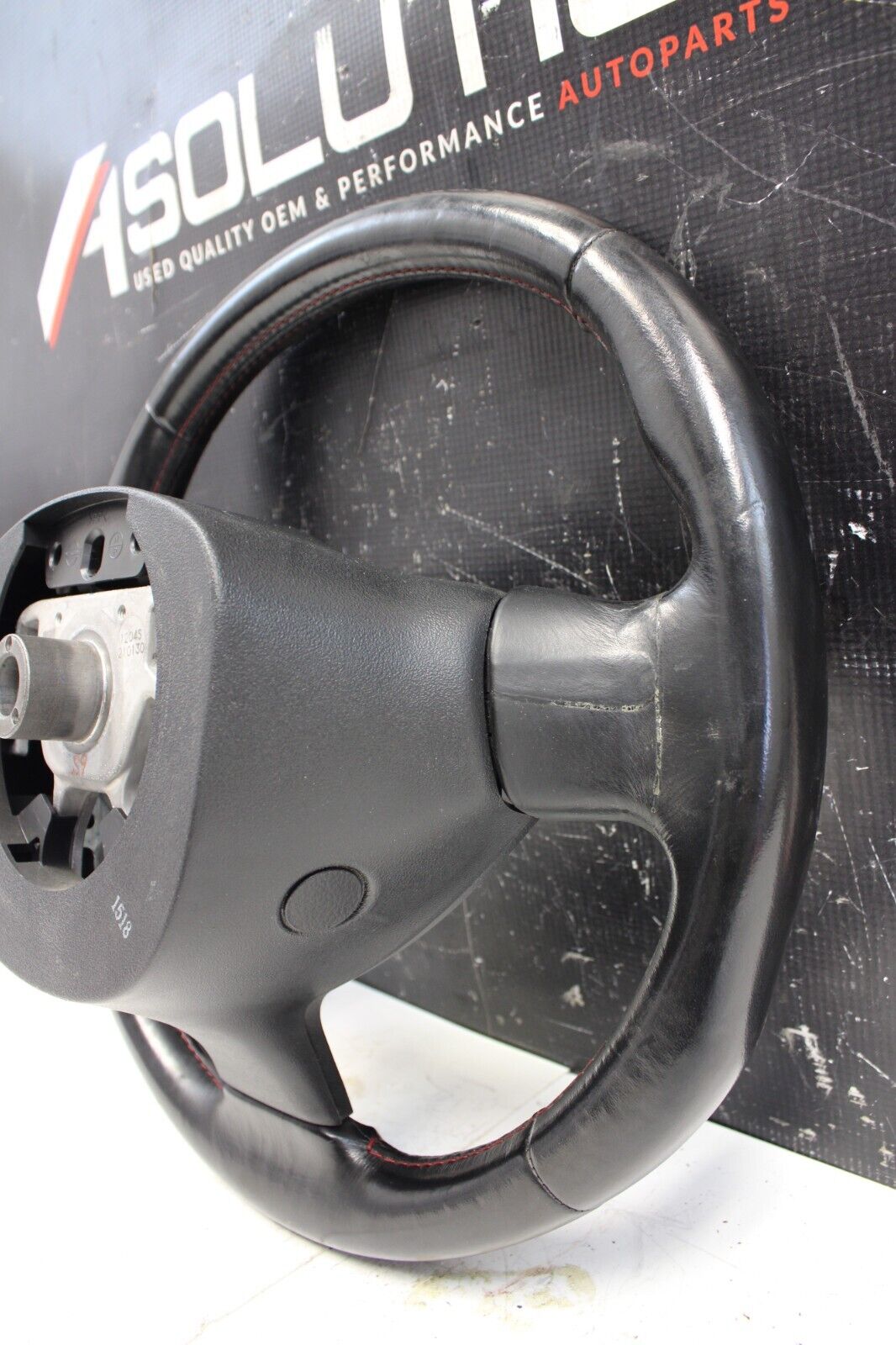 2011 NISSAN 370Z NISMO STEERING WHEEL BLACK RED STRIPE V1