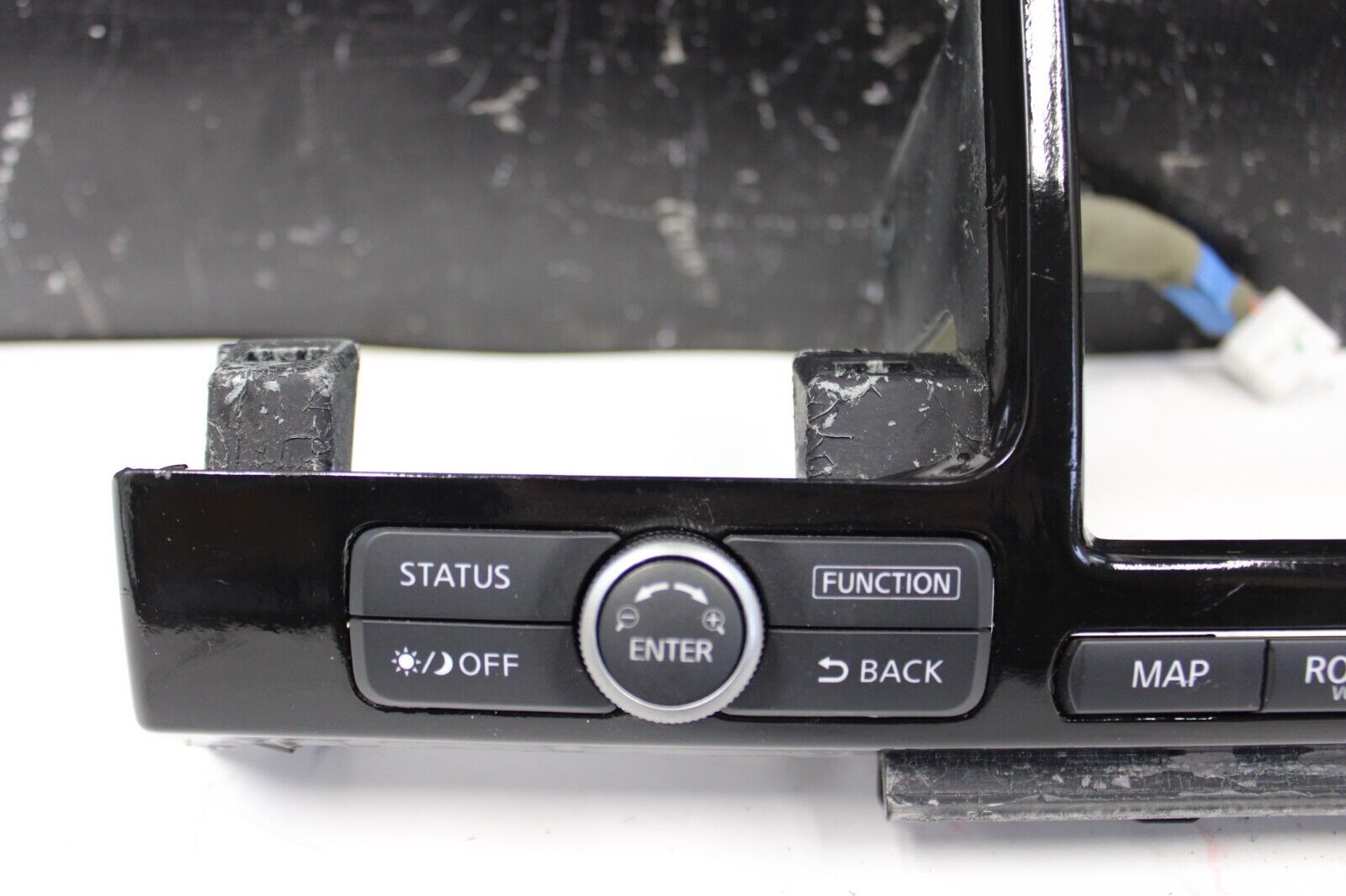 2010 NISSAN R35 GTR DBA GPS RADIO NAVIGATION Controls Bezel Trim