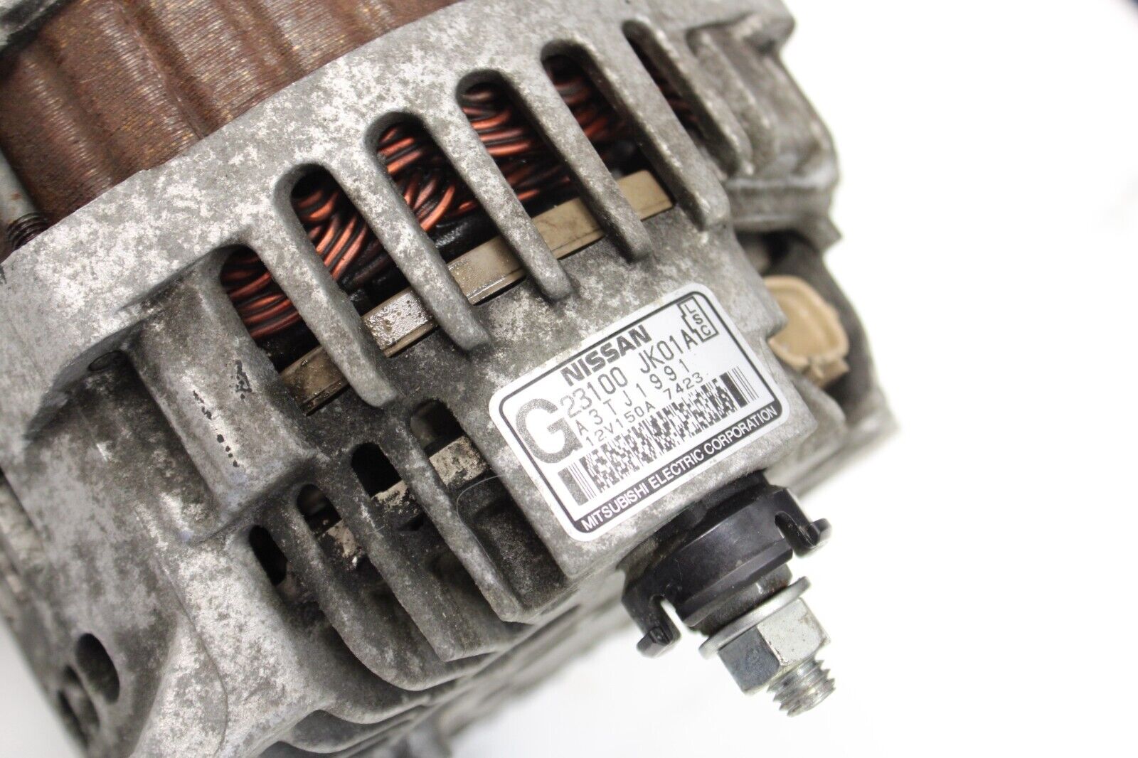 2007-2008 NISSAN 350Z VQ35HR 3.5L ALTERNATOR OEM 23100 JK01A