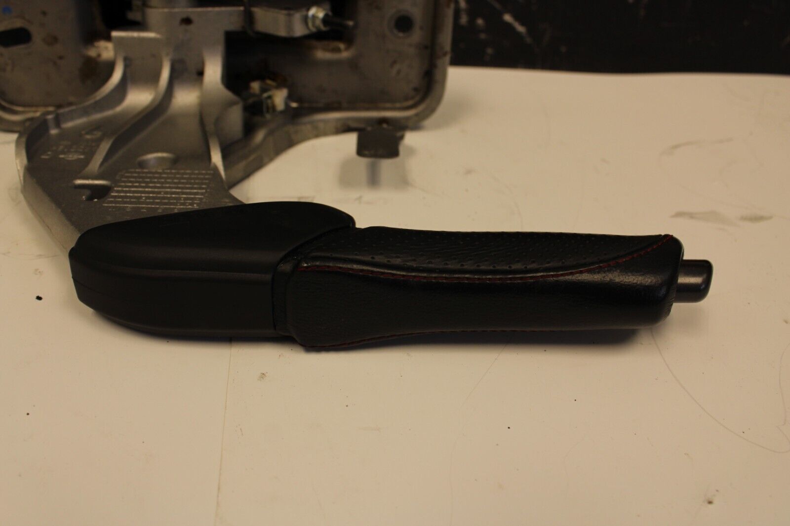 2013 Nissan R35 GTR Interior Leather Handbrake Hand Brake Lever Parking Brake