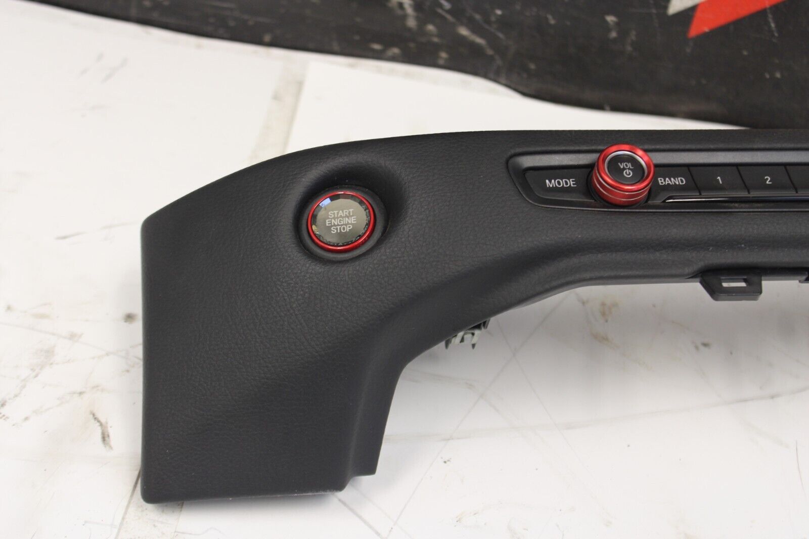 2020 TOYOTA SUPRA GR A90 B58 3.0L OEM CENTER DASH TRIM RADIO AUDIO CONTROLS