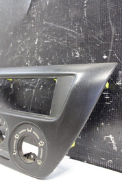 03-06 MITSUBISHI EVOLUTION EVO 8 9 RADIO A/C HEATER CLIMATE CONTROL BEZEL TRIM