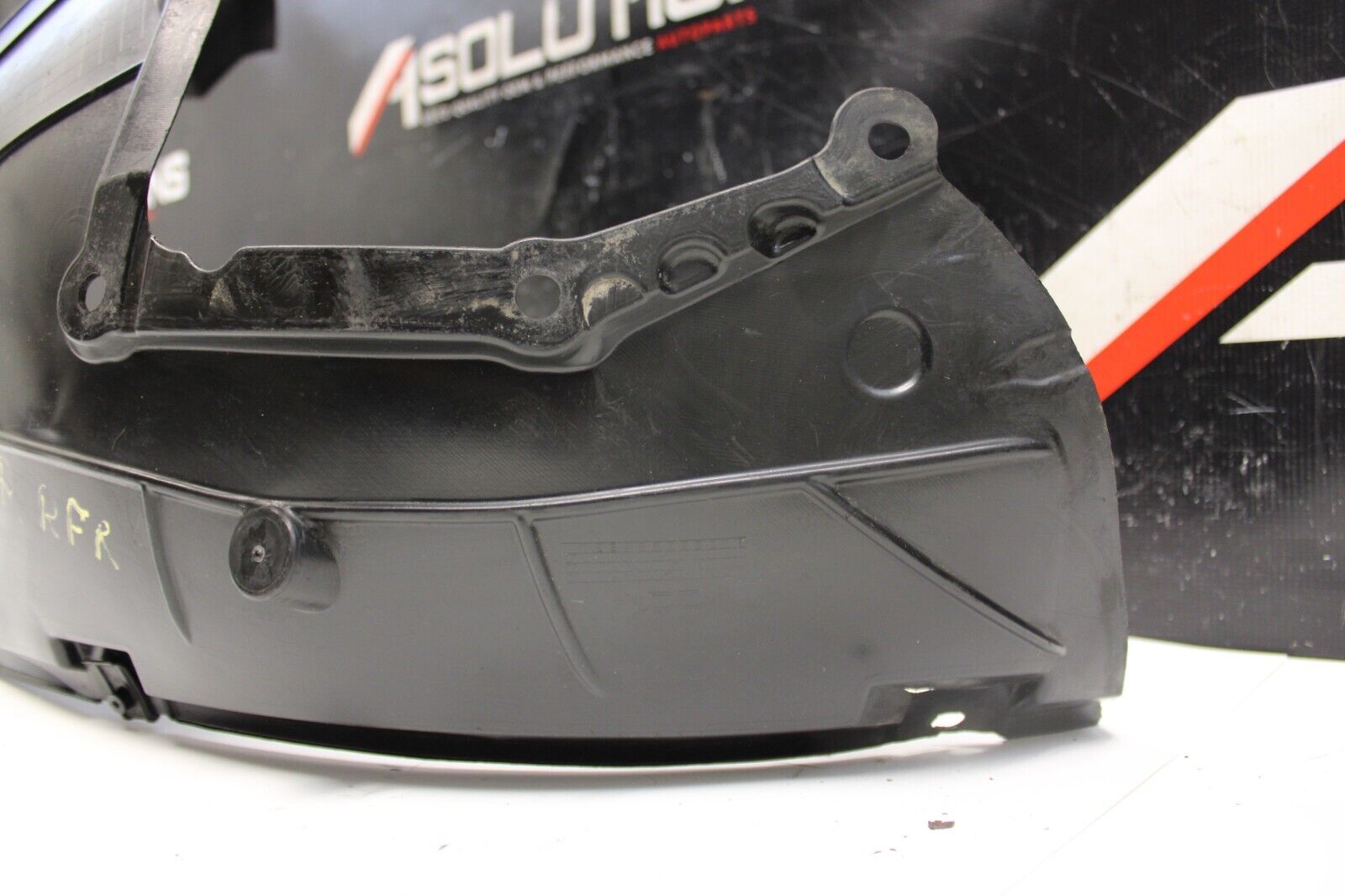 09-21 Nissan GTR GT-R R35 Passenger Right Front Fender Rear Liner (back part)