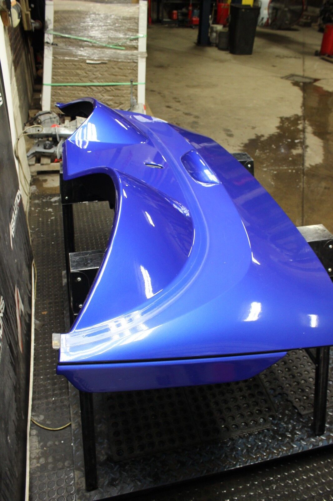 2004-2009 NISSAN 350Z CONVERTIBLE TOP ROOF COVER DECK LID SHELL OEM BLUE