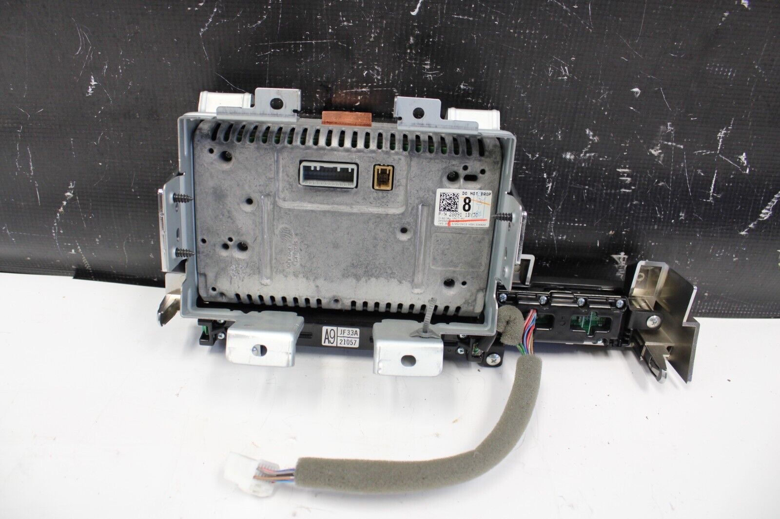 2014 NISSAN R35 GTR GT-R DBA GPS RADIO NAVIGATION DISPLAY SCREEN HEAD UNIT OEM