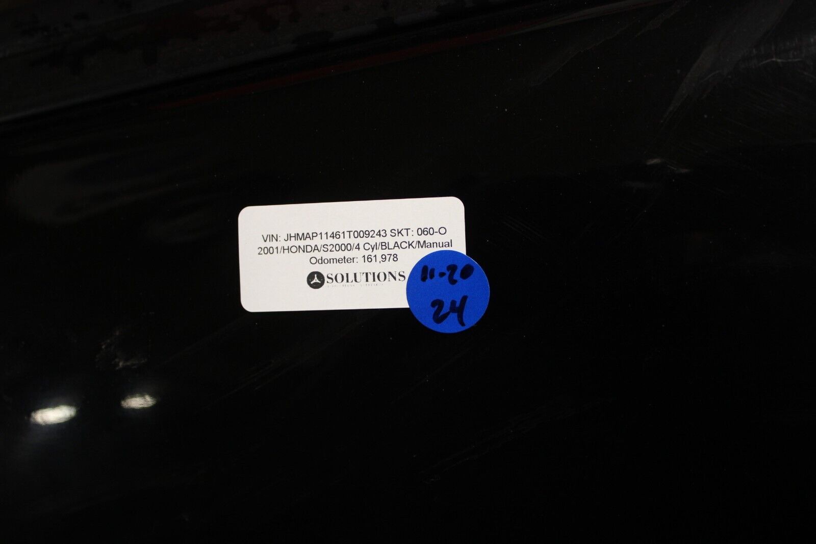 2000-2009 Honda S2000 Ap1 Ap2 Passenger Door RH OEM Shell