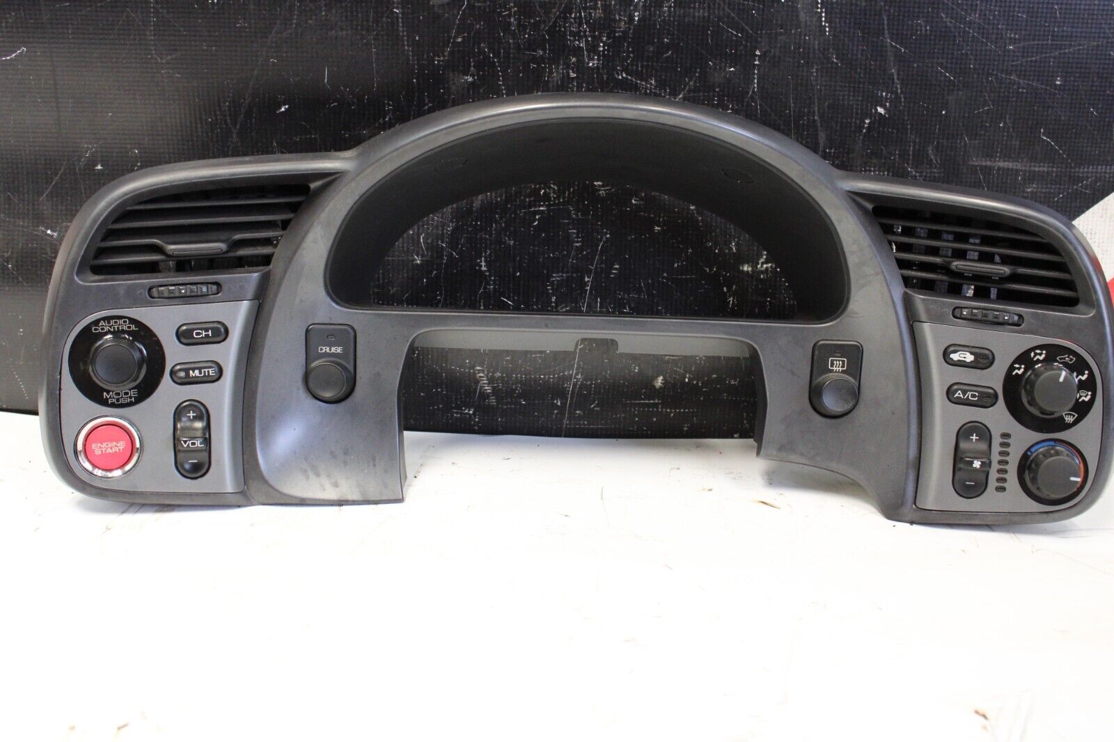 2003 03 HONDA S2000 AP1 F20C 2.0L OEM INSTRUMENT CLUSTER BEZEL