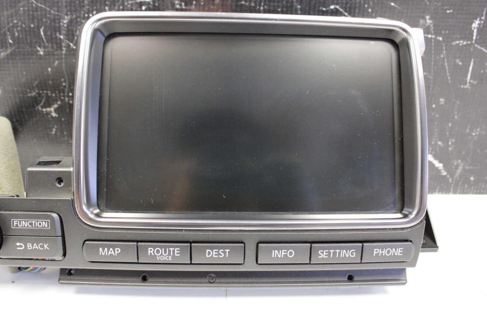 2013 NISSAN R35 GTR GT-R DBA GPS RADIO NAVIGATION DISPLAY SCREEN HEAD UNIT OEM