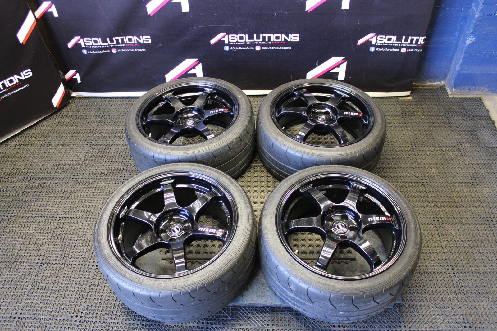 NISSAN GTR R35 GT-R NISMO OEM RIM SET WHEEL RIMS STAGGERED 5X114.3 20X ...