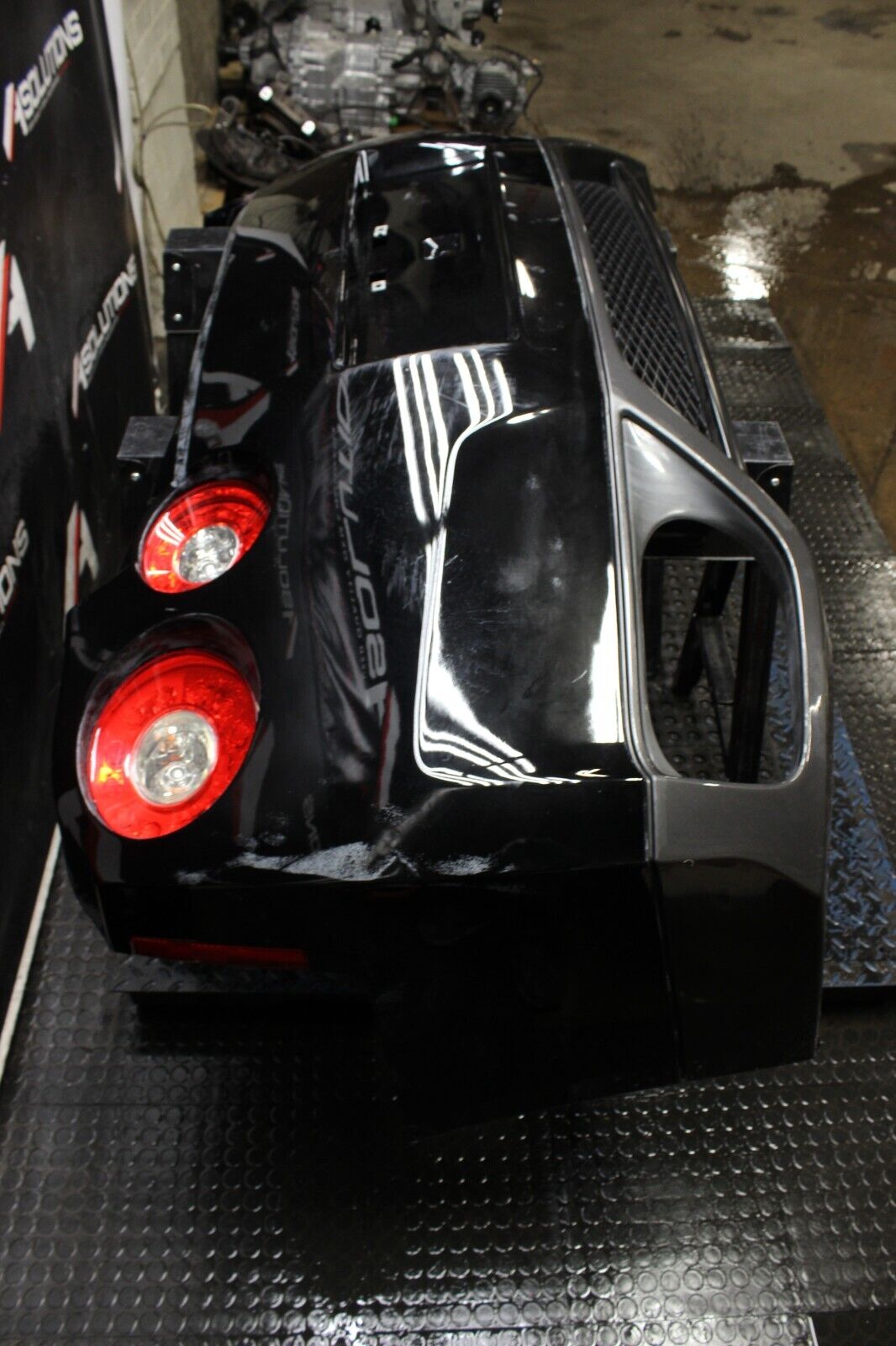 2009-2015 NISSAN GTR GT-R R35 REAR BUMPER COVER OEM
