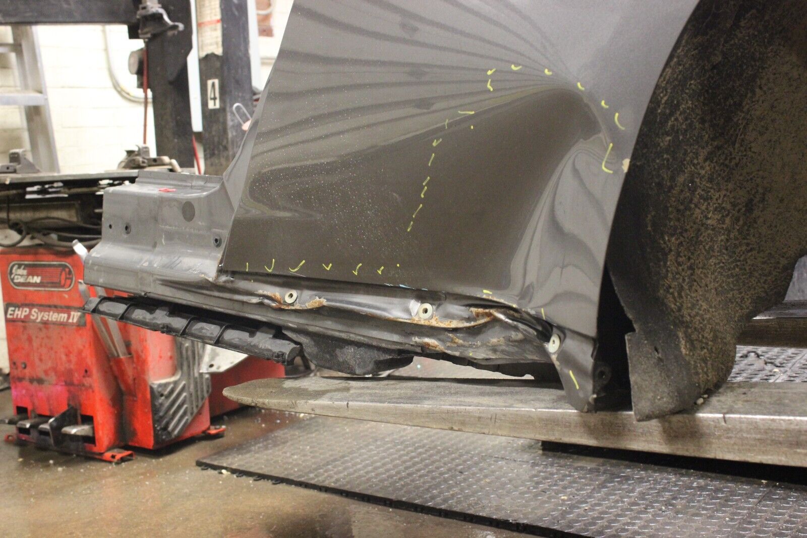 2009-2021 NISSAN GTR GT-R R35 REAR Driver LH QUARTER PANEL CUT OEM