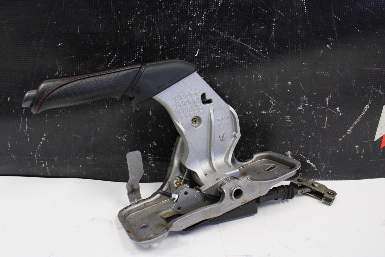 2013 Nissan R35 GTR Interior Leather Handbrake Hand Brake Lever Parking Brake