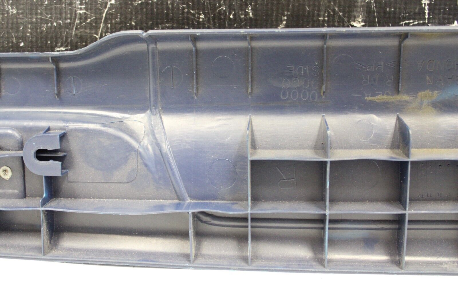 2000-2008 Honda S2000 Black RH Door Sill scuff plate OEM BLUE
