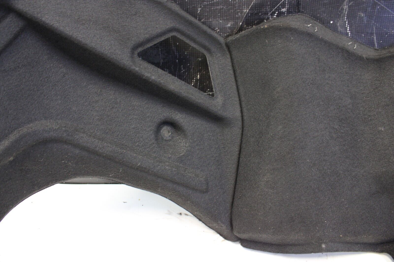 2013 NISSAN R35 GTR DBA TRUNK CARPET PANEL LINER TRIM BLACK LH DRIVER SIDE