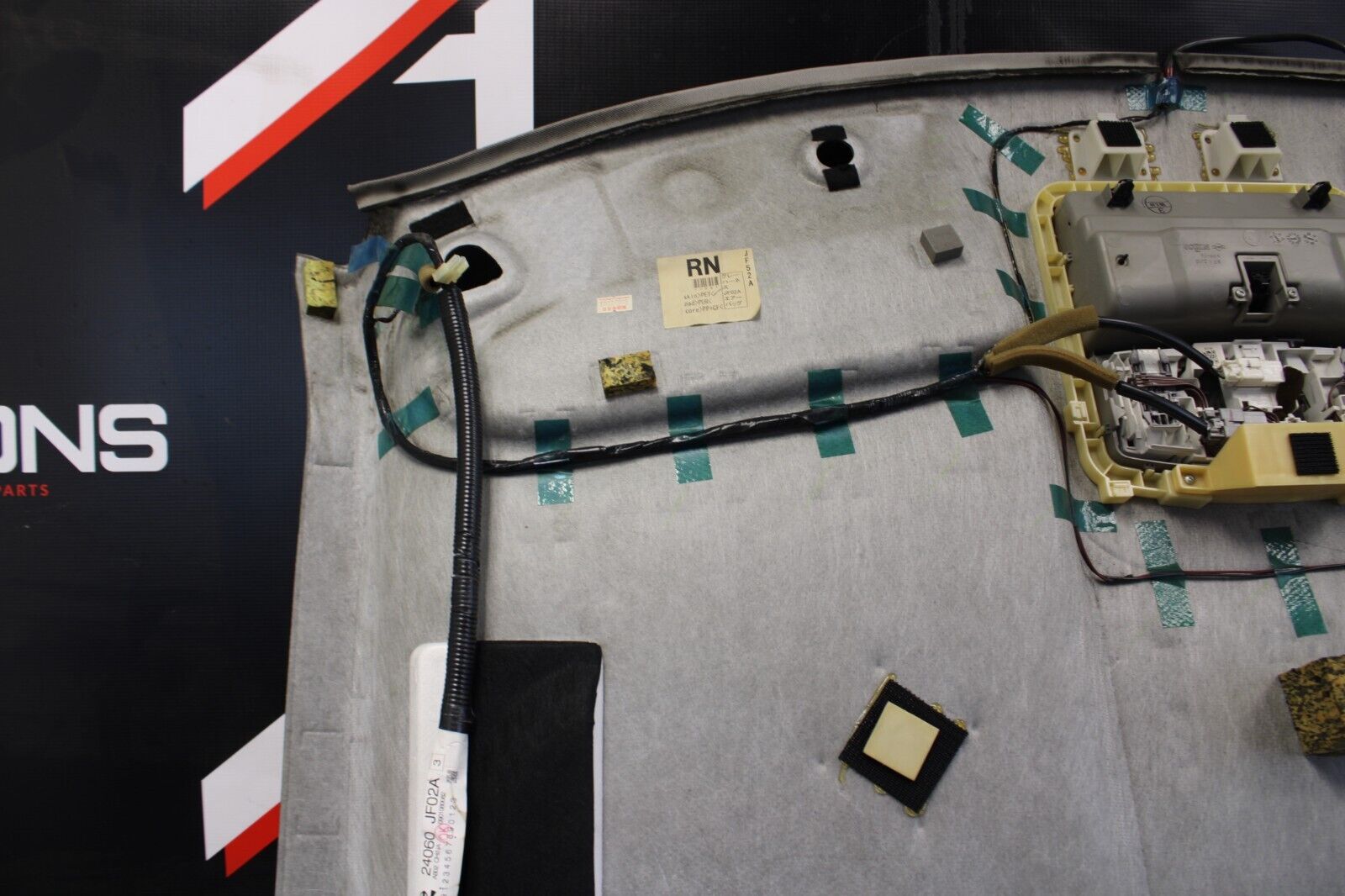 2010 Nissan GTR R35 Interior Headliner Roof Liner Panel Used
