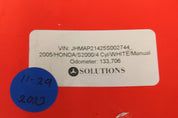 2005 Honda S2000 Alternator AP2 Used OEM