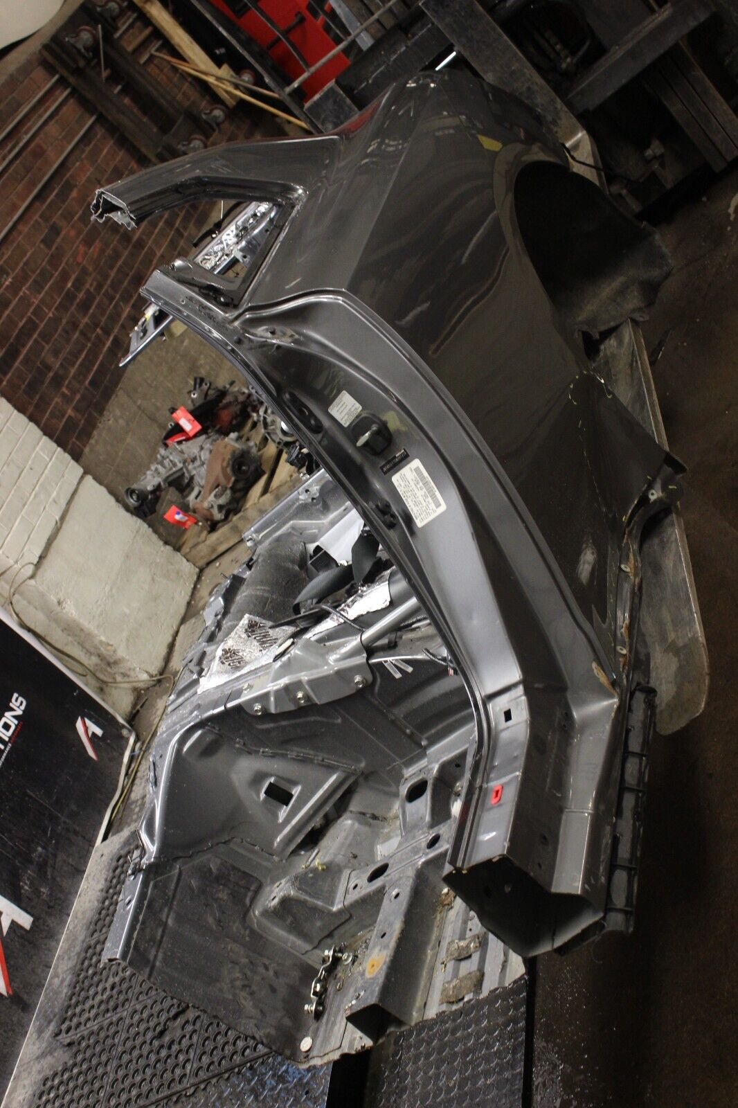 2009-2021 NISSAN GTR GT-R R35 REAR Driver LH QUARTER PANEL CUT OEM