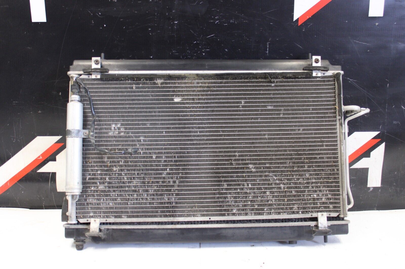 2007-2008 Nissan 350z VQ35HR A/T Auto Trans Radiator Condenser Assembly OEM