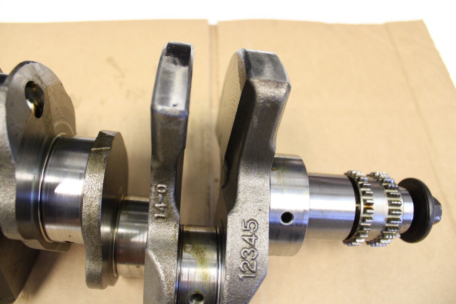 NISSAN GT-R R35 GTR CRANKSHAFT CRANK SHAFT OEM