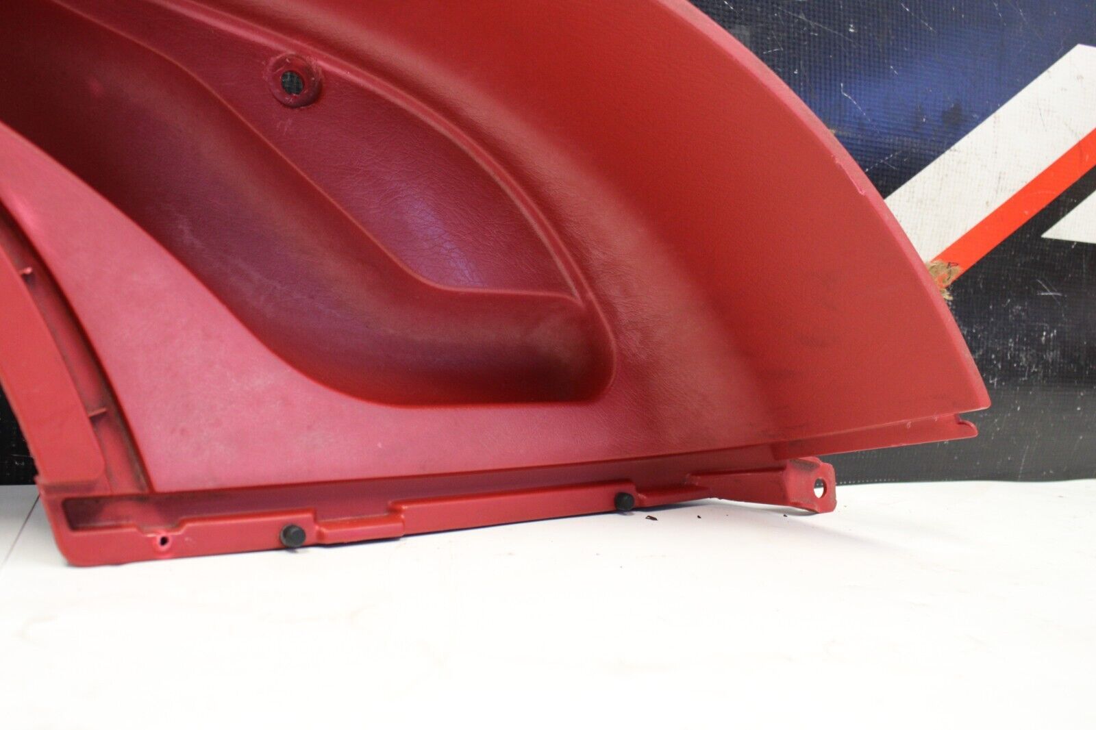 2000-2009 Honda S2000 Soft Top Right Side Interior Trim OEM RED