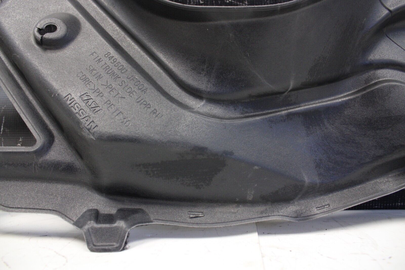 2013 NISSAN R35 GTR DBA TRUNK CARPET PANEL LINER TRIM BLACK