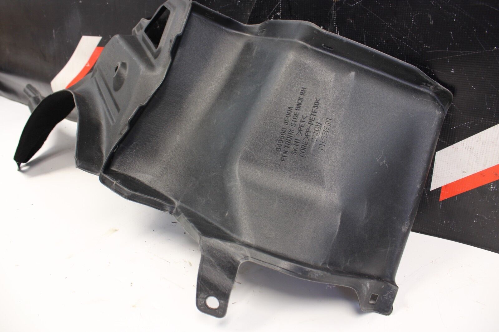 2013 NISSAN R35 GTR DBA TRUNK CARPET PANEL LINER TRIM BLACK