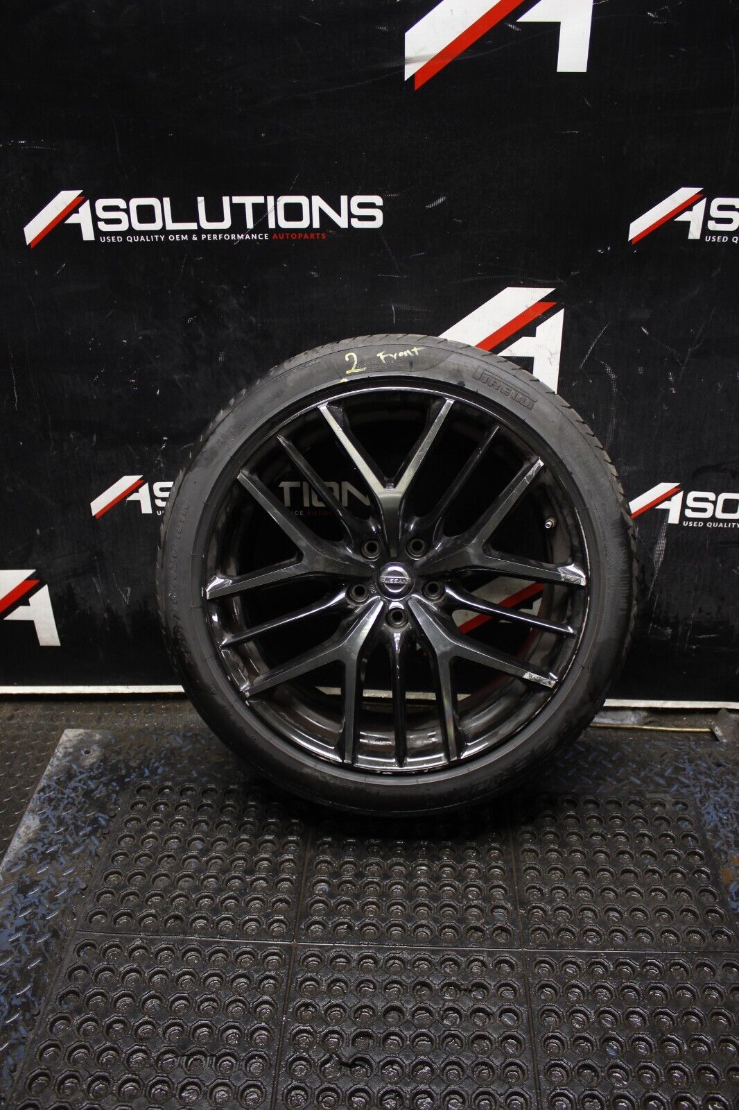 NISSAN GTR GT-R R35 FRONT ALLOY WHEEL RIM OEM 20X9.5