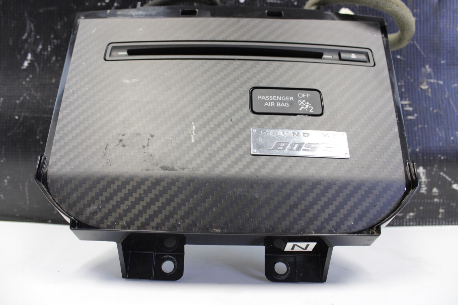 2014 NISSAN GT-R GTR R35 VR38 3.8L AWD CARBON FIBER OEM BOSE RADIO CD PLAYER