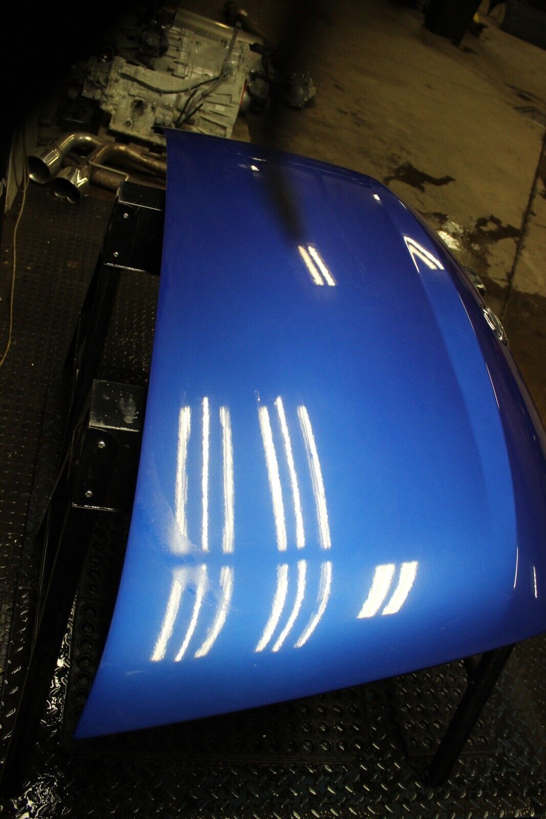 03-09 Nissan 350Z Convertible Trunk Lid Decklid Blue
